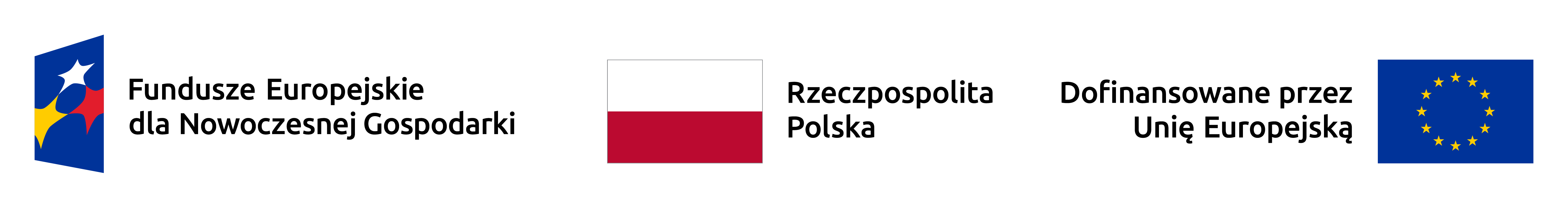Fundusze Europejskie dla Nowoczesnej Gospodarki, Rzeczpospolita Polska, Dofinansowane przez Unię Europejską